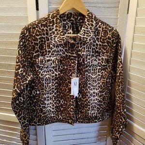 Leopard print jacket